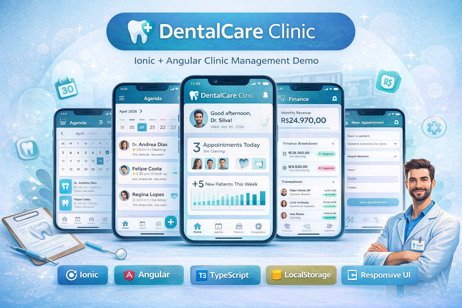 DentalCare Clinic project
